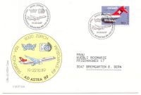 Swissair Sonderbrief Ad Astra 19-22.10.1989 Z&uuml;rich